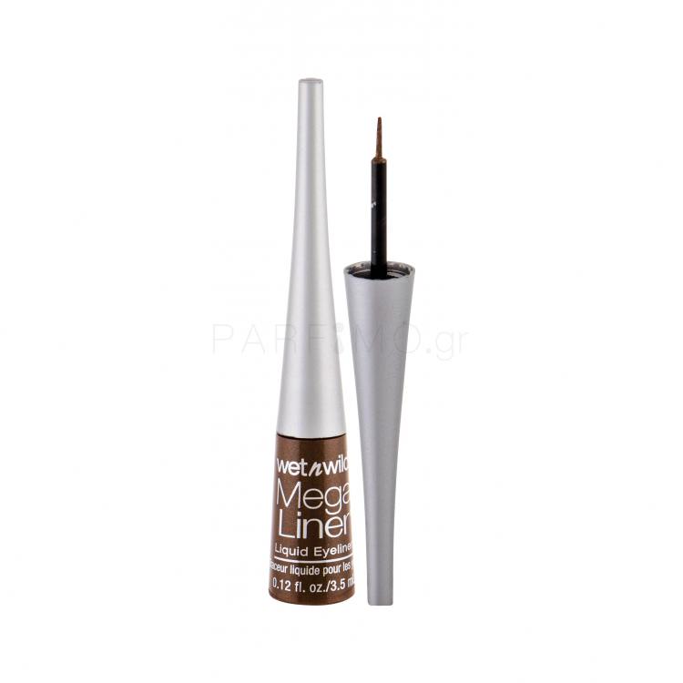 Wet n Wild MegaLiner Eyeliner για γυναίκες 3,5 ml Απόχρωση Brown