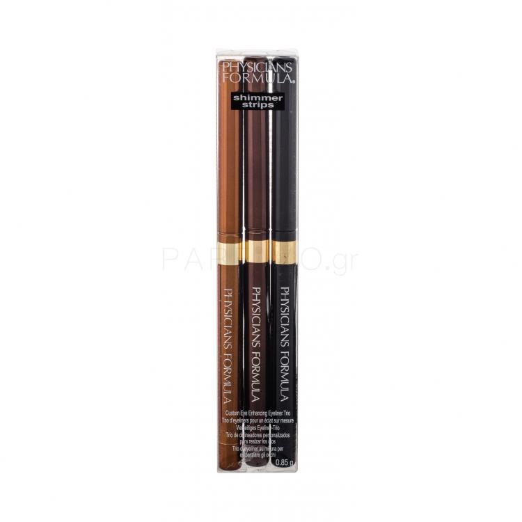 Physicians Formula Shimmer Strips Eyeliner Trio Σετ δώρου μολύβι ματιών 3κομ. x 0,85 g