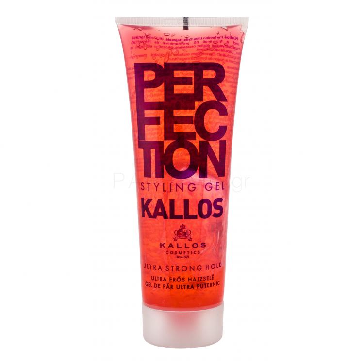 Kallos Cosmetics Perfection Ultra Strong Τζελ μαλλιών για γυναίκες 250 ml