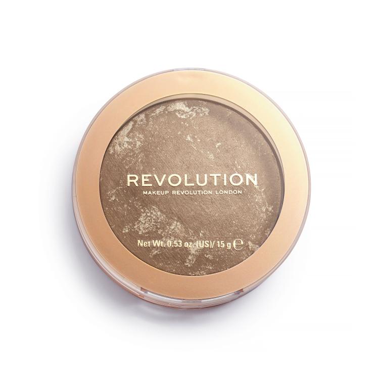 Makeup Revolution London Re-loaded Bronzer για γυναίκες 15 gr Απόχρωση Take A Vacation