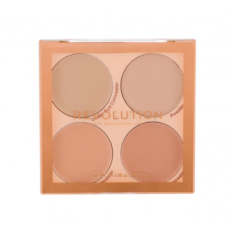 Makeup Revolution London Matte Base Concealer για γυναίκες 8,8 gr Απόχρωση C1-C4