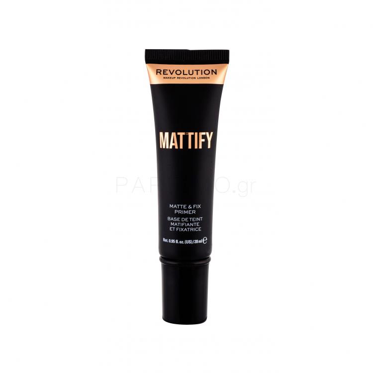 Makeup Revolution London Mattify Βάση μακιγιαζ για γυναίκες 28 ml