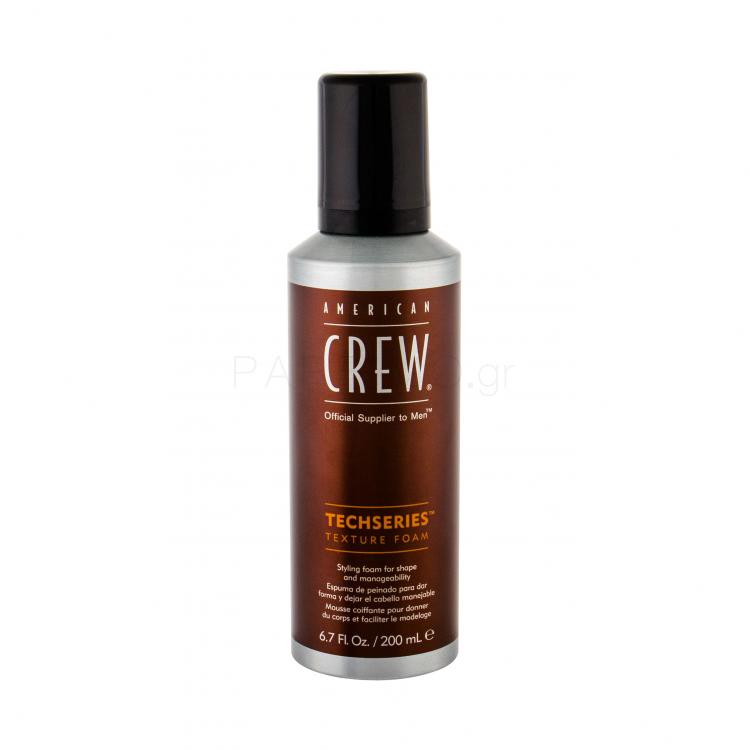 American Crew Techseries Texture Foam Προϊόντα κομμωτικής για άνδρες 200 ml