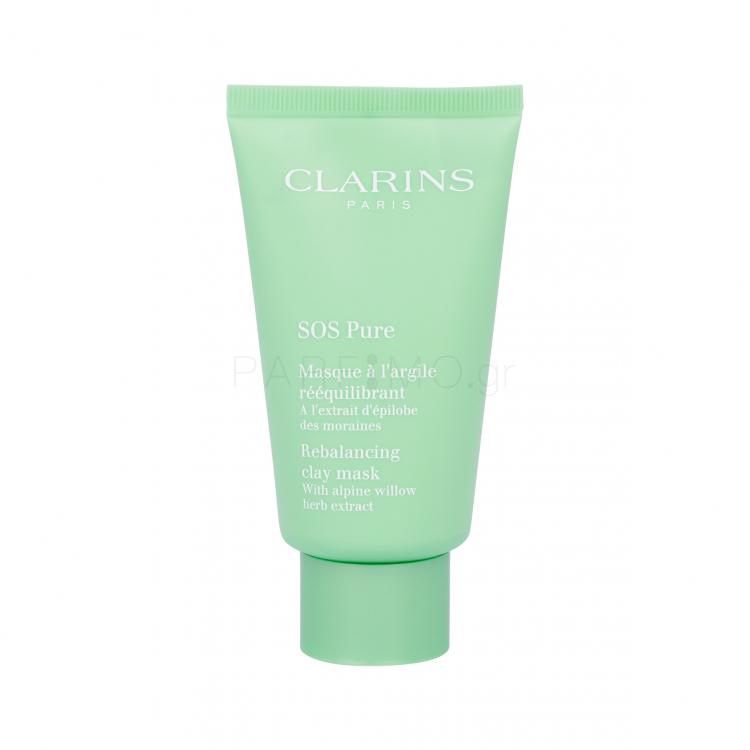 Clarins SOS Pure Μάσκα προσώπου για γυναίκες 75 ml TESTER