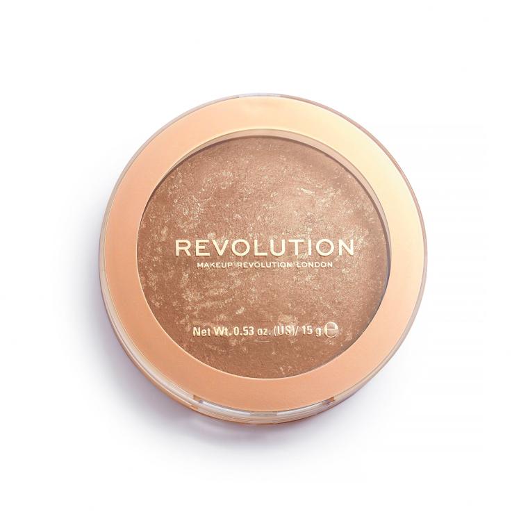 Makeup Revolution London Re-loaded Bronzer για γυναίκες 15 gr Απόχρωση Long Weekend