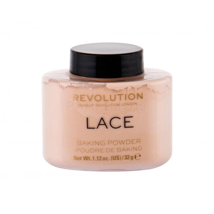 Makeup Revolution London Baking Powder Πούδρα για γυναίκες 32 gr Απόχρωση Lace