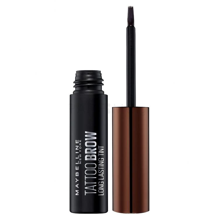 Maybelline Tattoo Brow Βαφή φρυδιών για γυναίκες 4,6 gr Απόχρωση Dark Brown