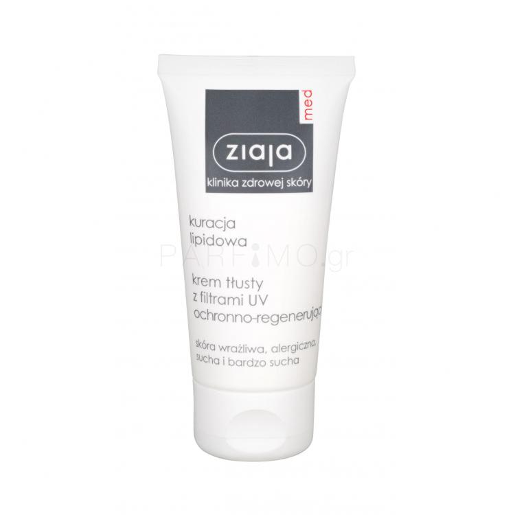 Ziaja Med Lipid Treatment UV Filters Κρέμα προσώπου ημέρας για γυναίκες 50 ml