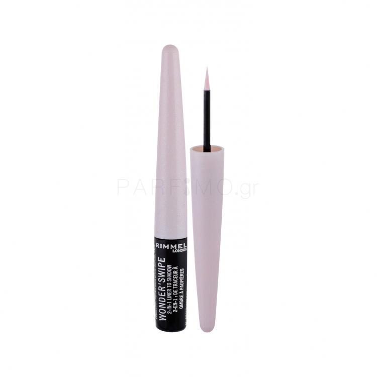 Rimmel London Wonder´Swipe 2in1 Eyeliner για γυναίκες 1,7 ml Απόχρωση 005 Yassss