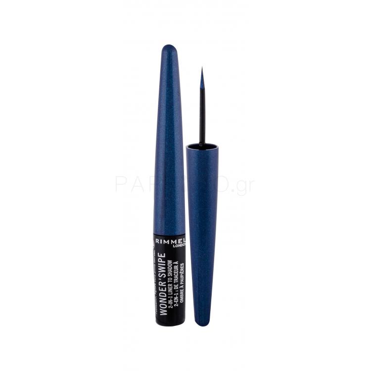 Rimmel London Wonder´Swipe 2in1 Eyeliner για γυναίκες 1,7 ml Απόχρωση 013 Front Stage