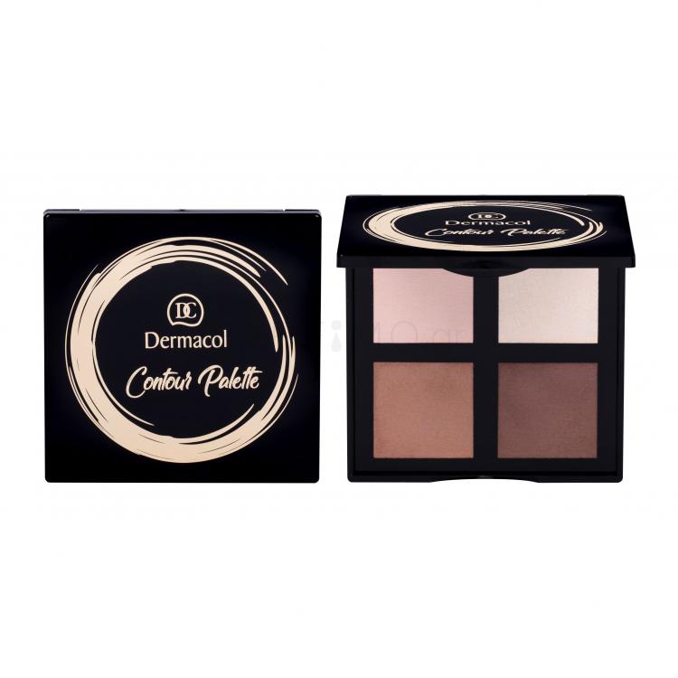 Dermacol Contour Palette Πούδρα για γυναίκες 12 gr Απόχρωση 1