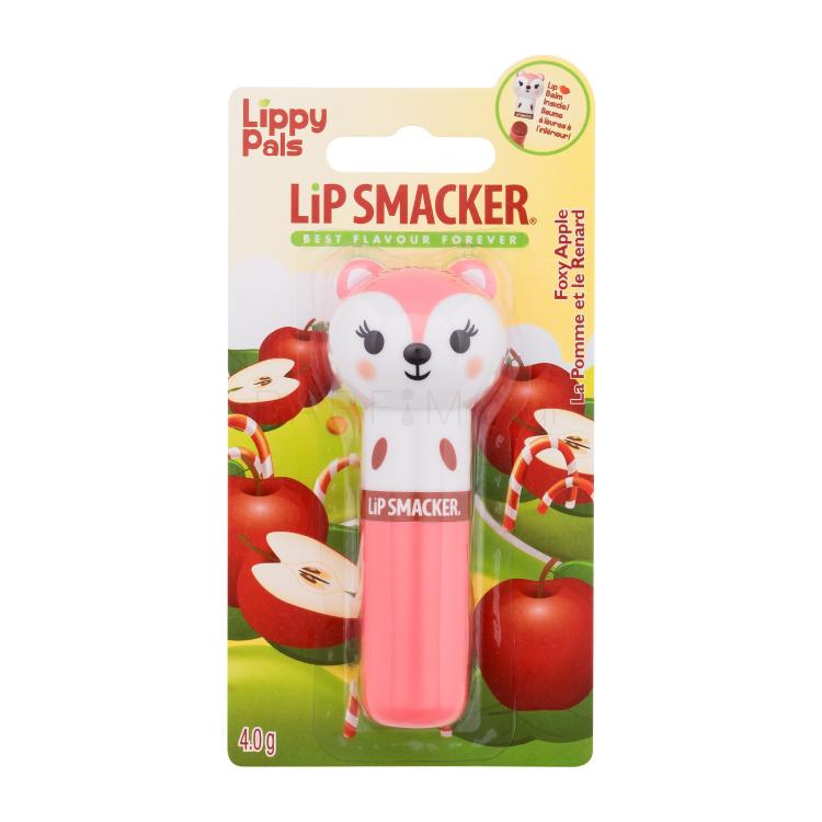 Lip Smacker Lippy Pals Foxy Apple Βάλσαμο για τα χείλη για παιδιά 4 gr