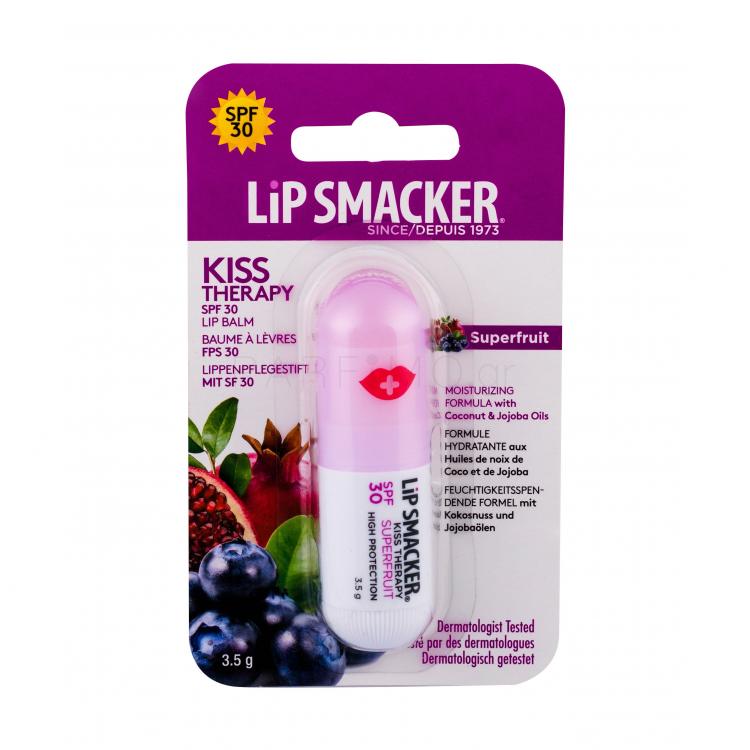 Lip Smacker Kiss Therapy SPF30 Βάλσαμο για τα χείλη για γυναίκες 3,5 gr Απόχρωση Superfruit