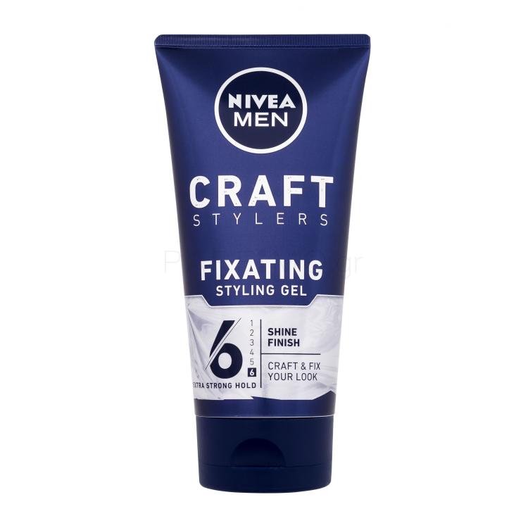 Nivea Men Craft Stylers Fixating Shine Τζελ μαλλιών για άνδρες 150 ml