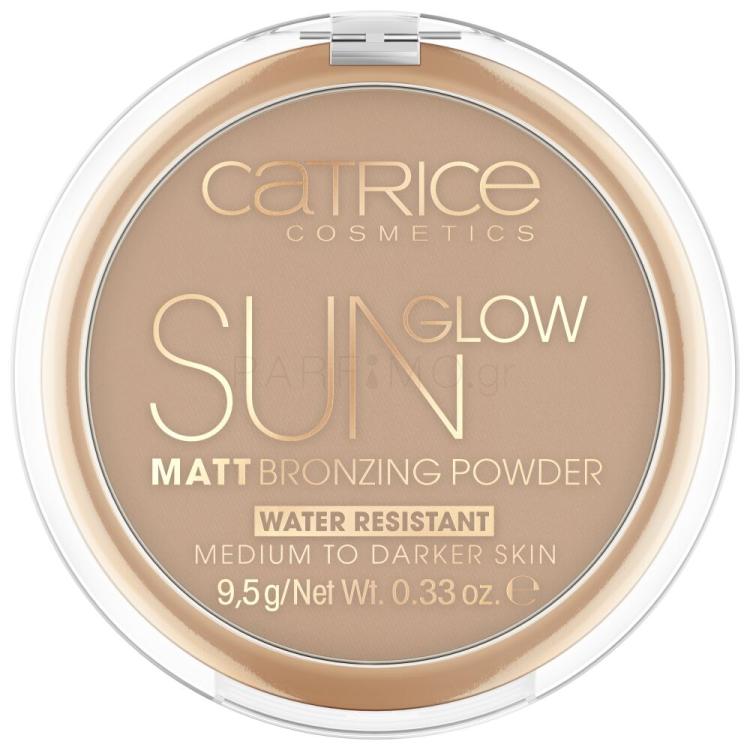 Catrice Sun Glow Matt Bronzer για γυναίκες 9,5 gr Απόχρωση 035 Universal Bronze