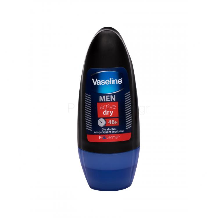 Vaseline Men Active Dry 48h Αντιιδρωτικό για άνδρες 50 ml