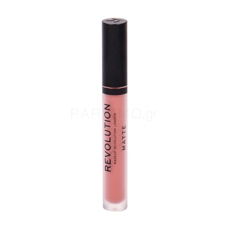 Makeup Revolution London Matte Κραγιόν για γυναίκες 3 ml Απόχρωση 106 Glorified