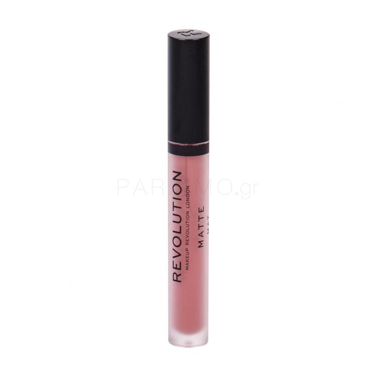 Makeup Revolution London Matte Κραγιόν για γυναίκες 3 ml Απόχρωση 113 Heart Race