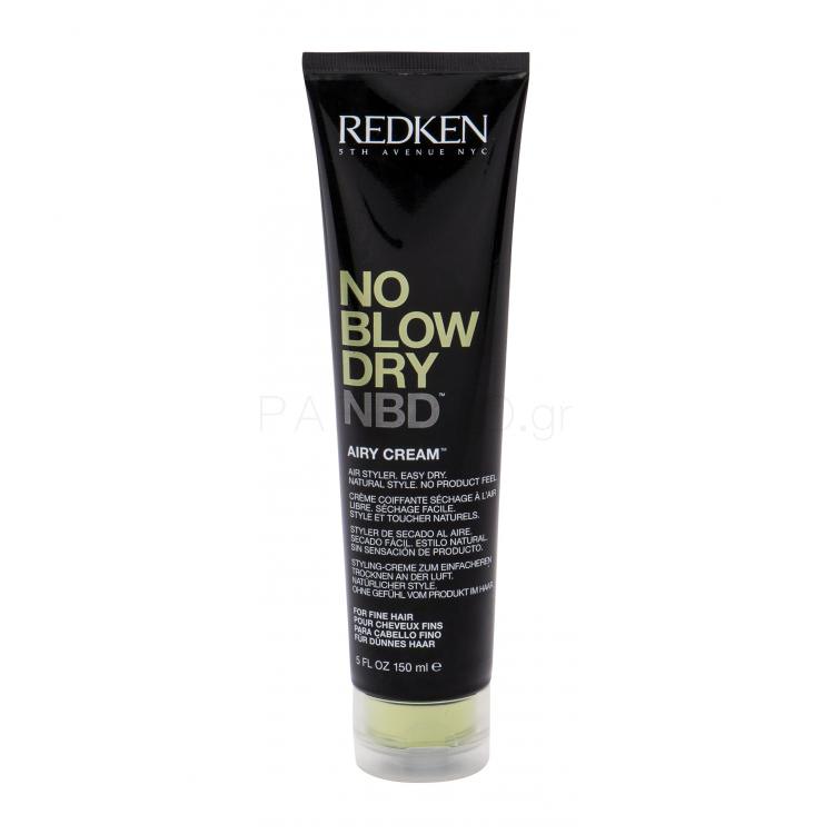 Redken No Blow Dry Airy Cream Κρέμα μαλλιών για γυναίκες 150 ml