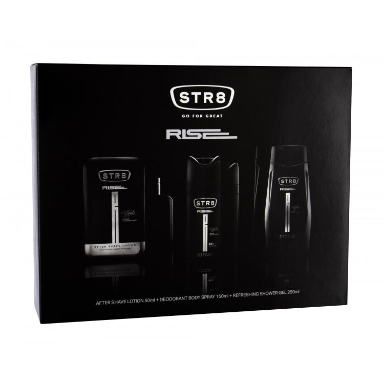 STR8 Rise Σετ δώρου aftershave 50 ml + αποσμητικό 150 ml + αφρόλουτρο 250 ml