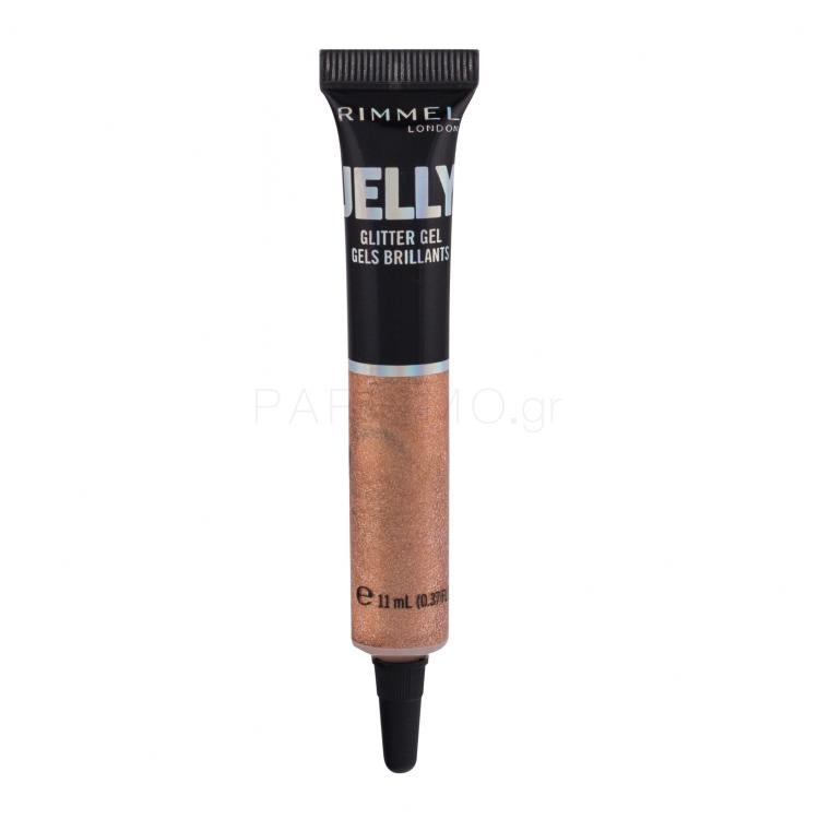 Rimmel London Jelly Glitter Gel Σκιές ματιών για γυναίκες 11 ml Απόχρωση 300 Long Island