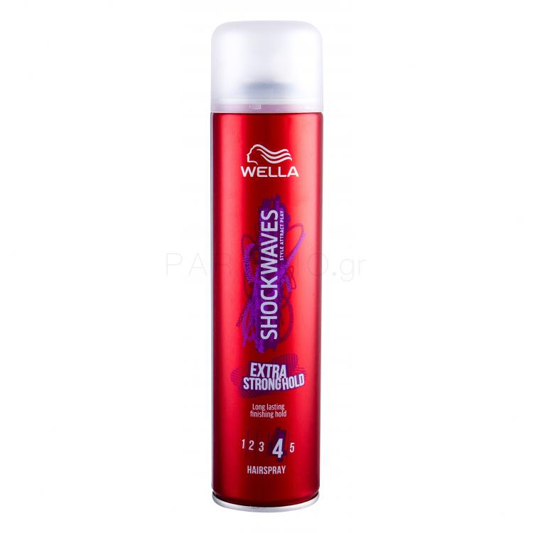 Wella Shockwaves Extra Strong Hold Λακ μαλλιών για γυναίκες 400 ml